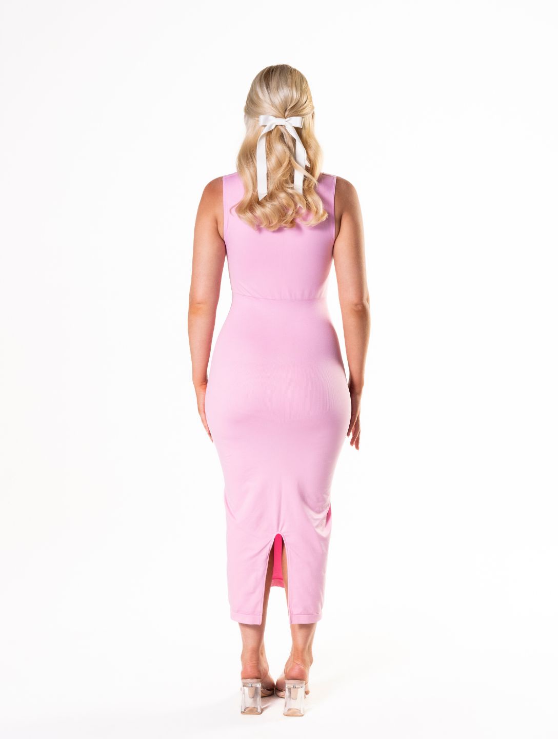 Shapewear-Kleid mit eckigem Ausschnitt