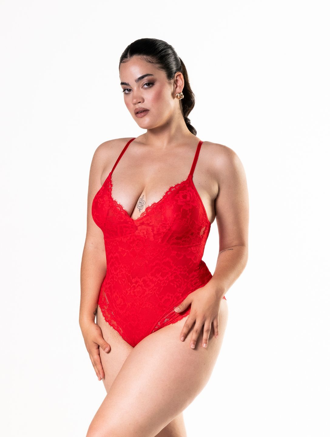 Spitzen-Shapewear-Body