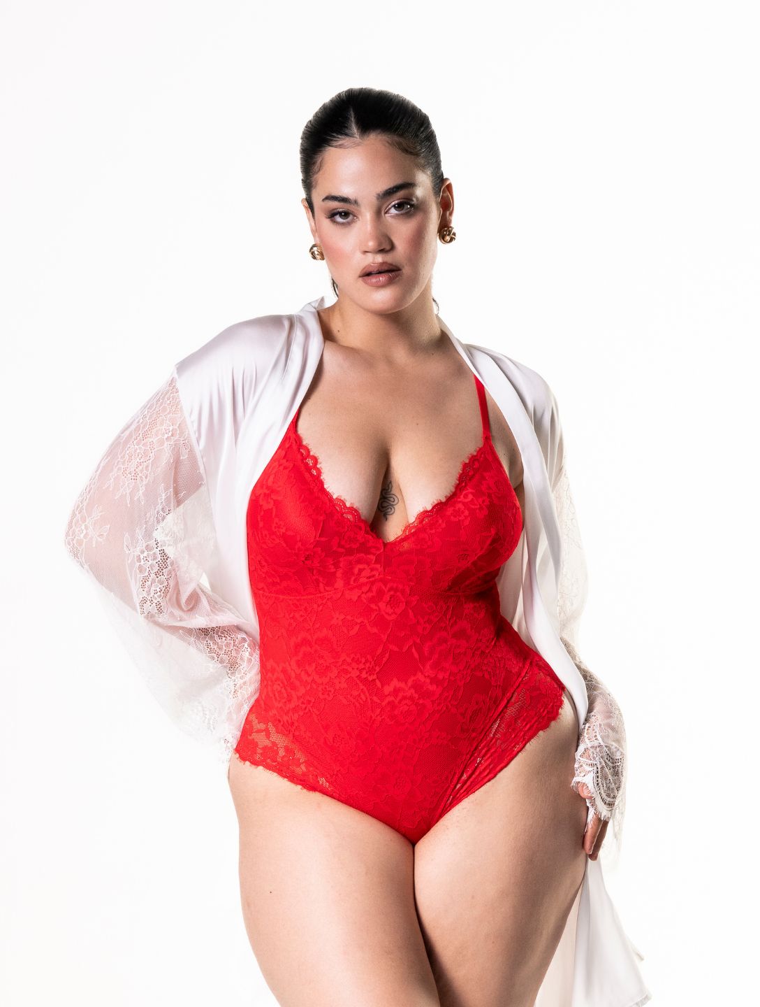 Spitzen-Shapewear-Body