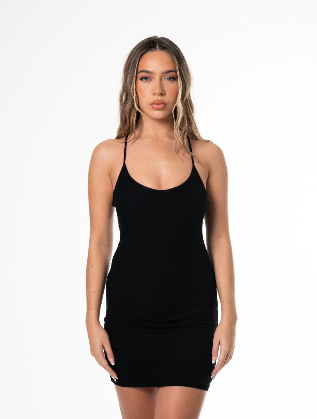 Figurformendes Slip-Minikleid