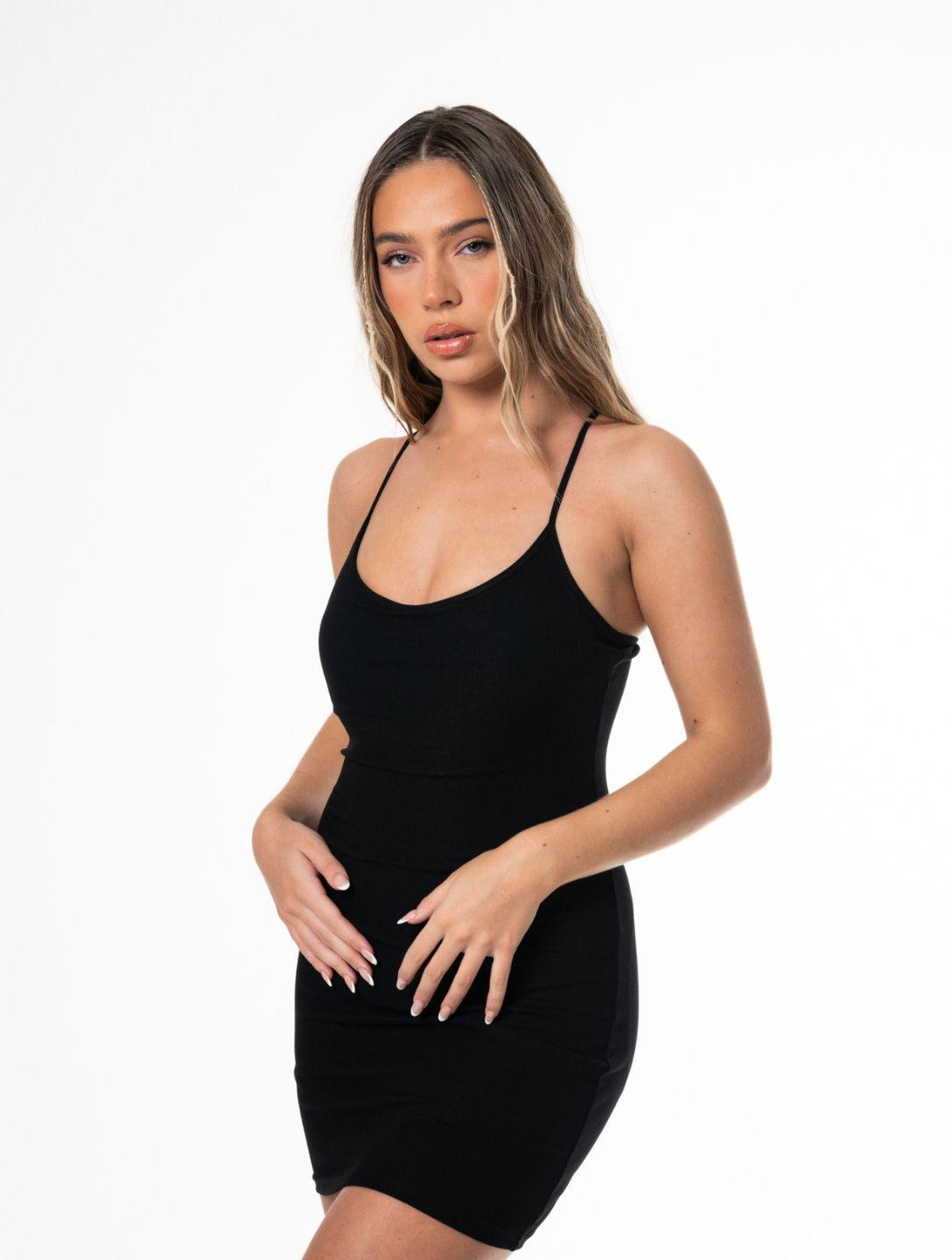 Figurformendes Slip-Minikleid