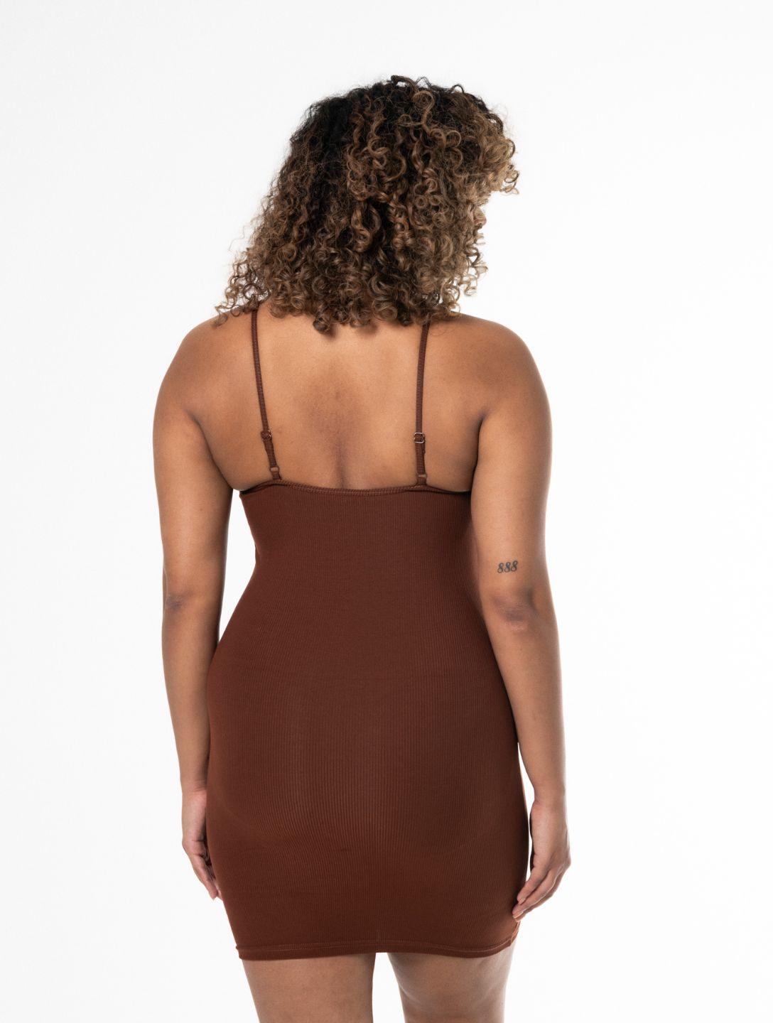 Figurformendes Slip-Minikleid