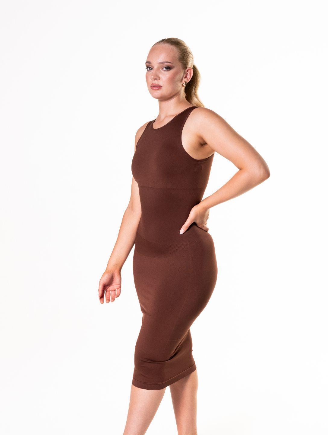 Ärmelloses Shapewear-Maxikleid