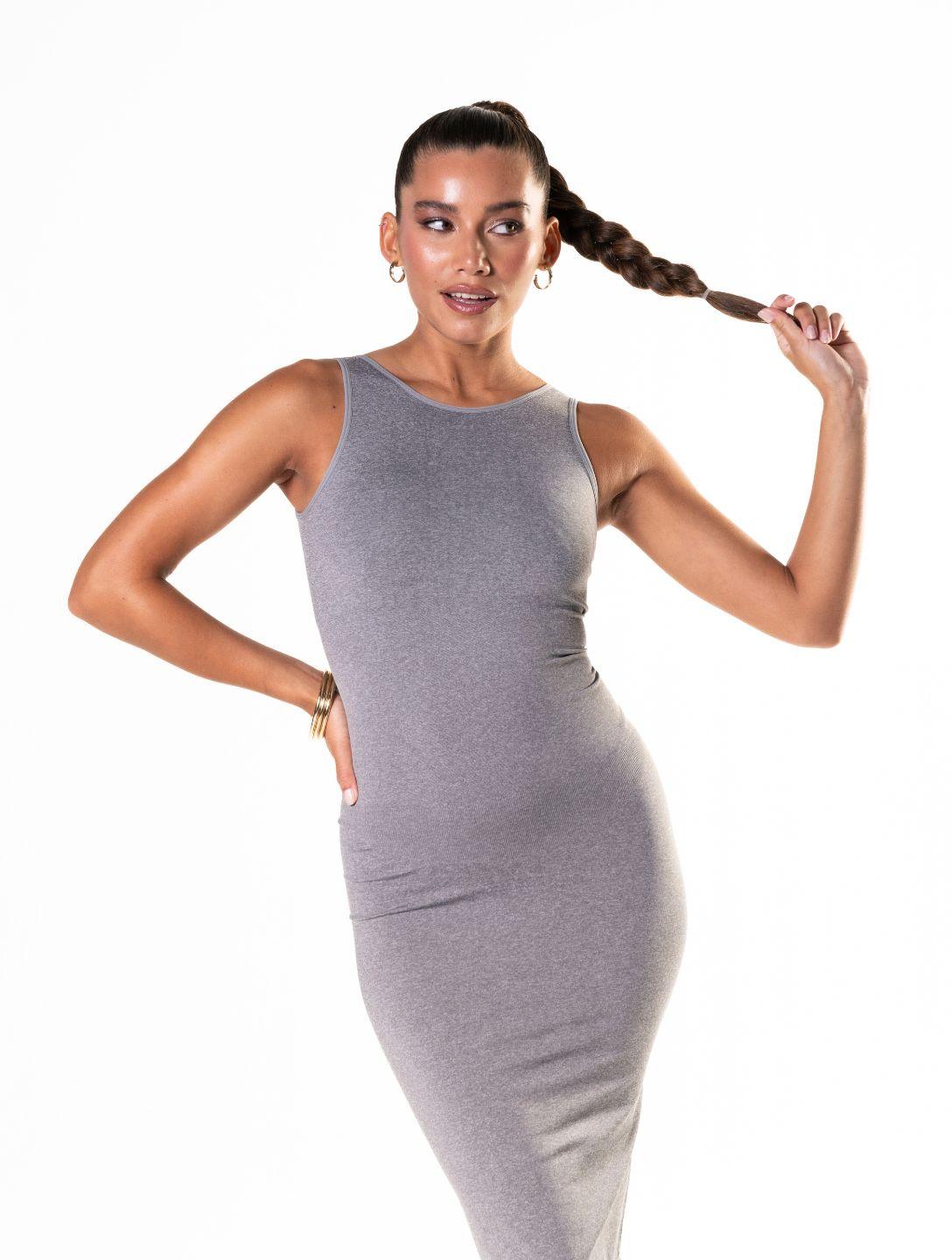 Ärmelloses Shapewear-Maxikleid