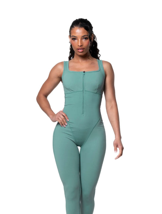 Catsuit mit Frontreißverschluss