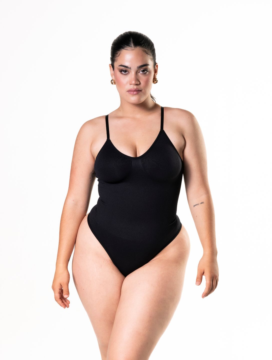 Bodysuit mit Fio Dental und tiefem Rückenausschnitt