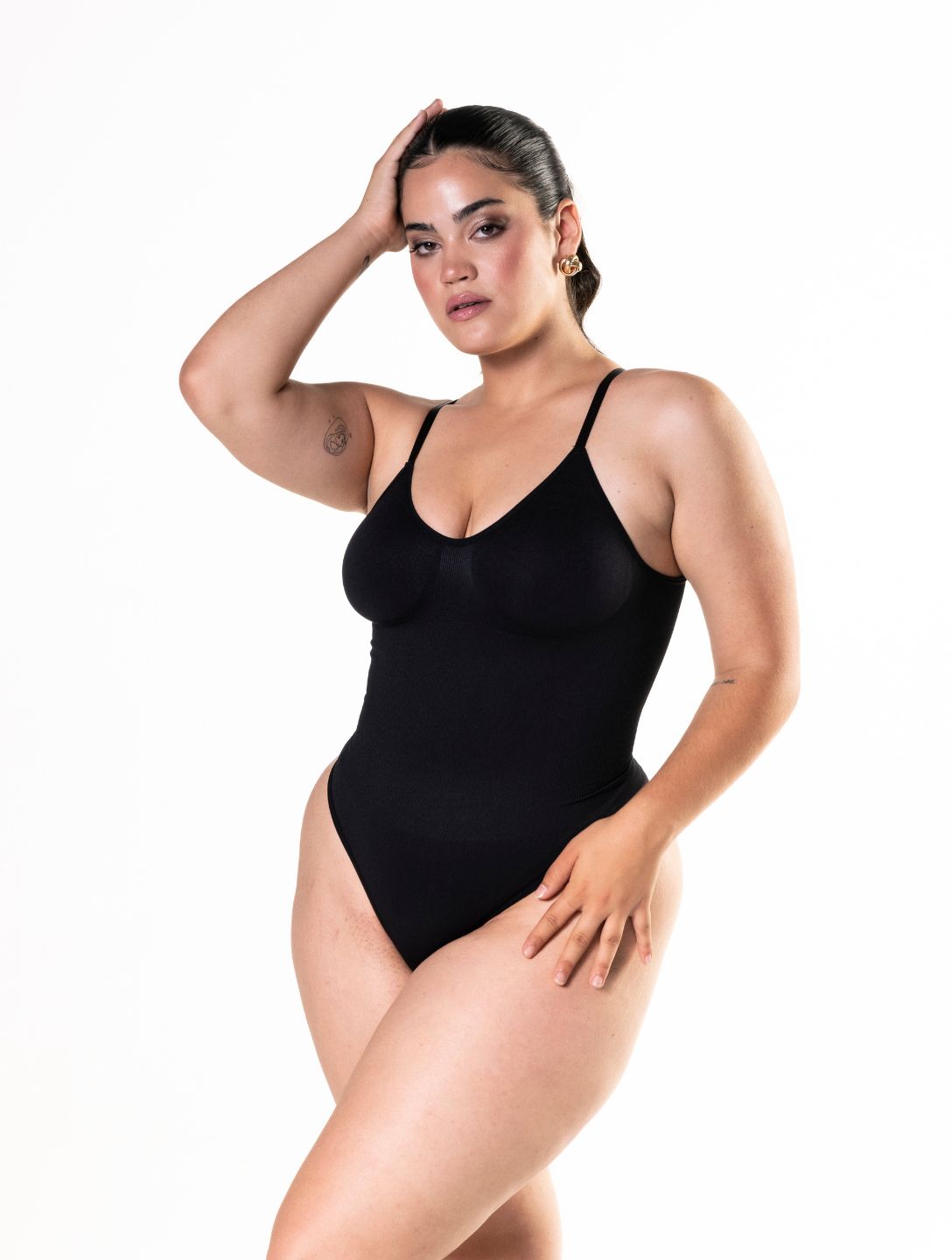 Bodysuit mit Fio Dental und tiefem Rückenausschnitt