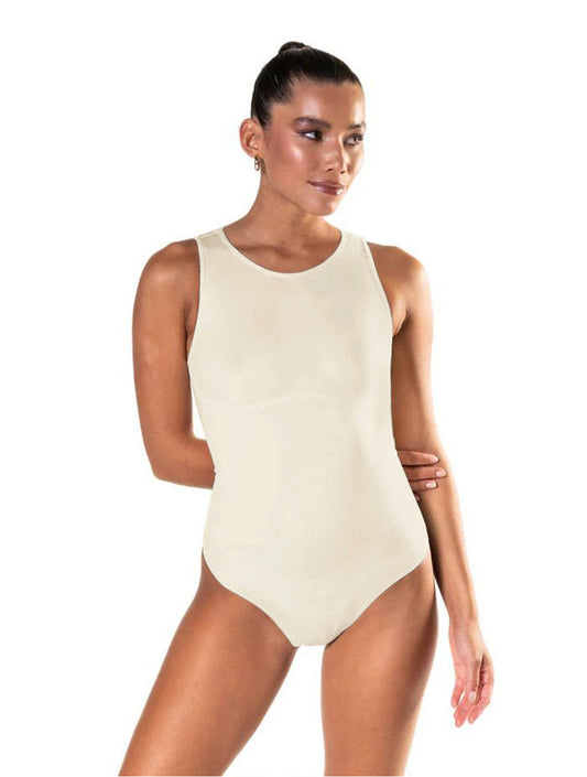 Rundhals-String-Bodysuit