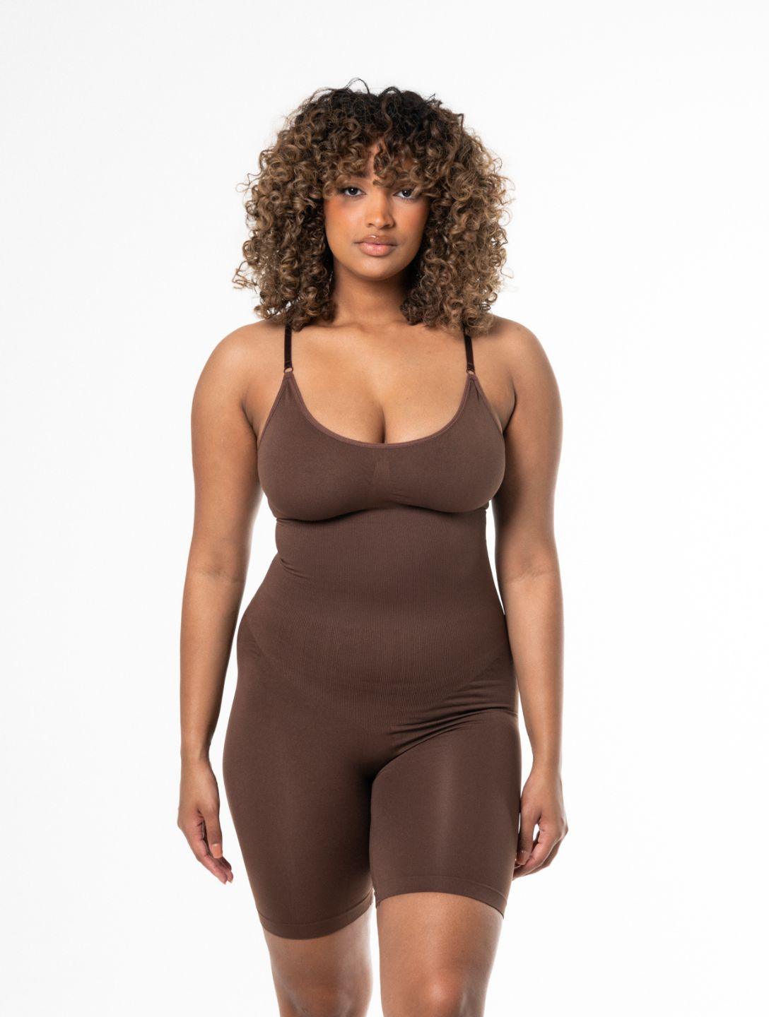Formender Shapewear-Body mit Beinansatz