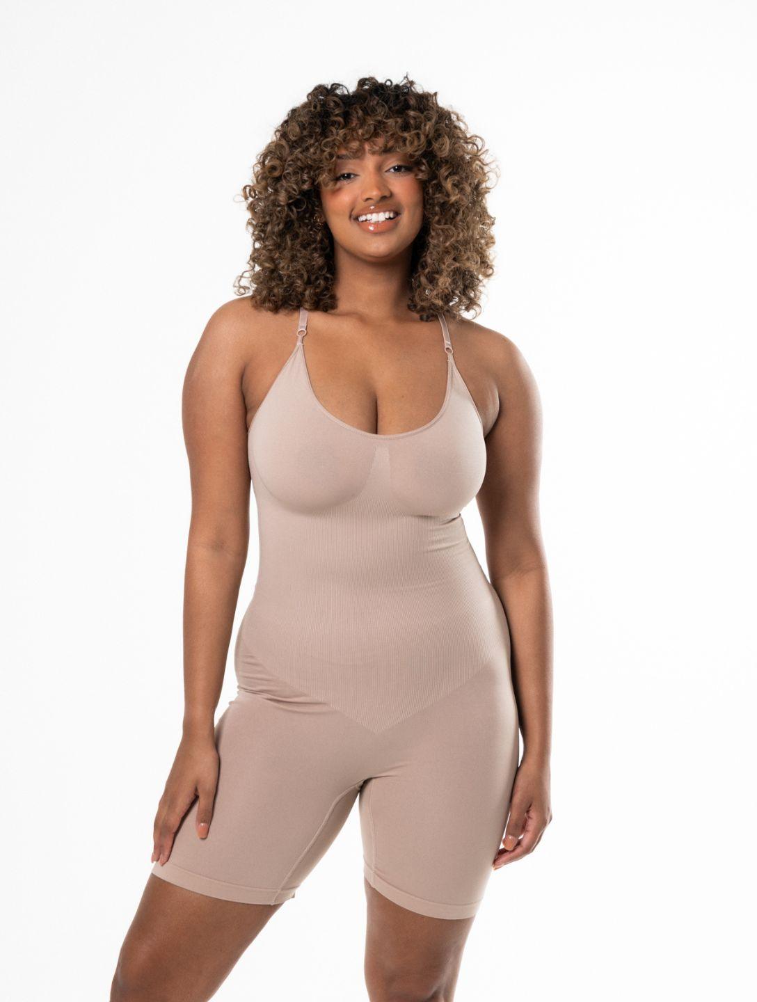 Formender Shapewear-Body mit Beinansatz