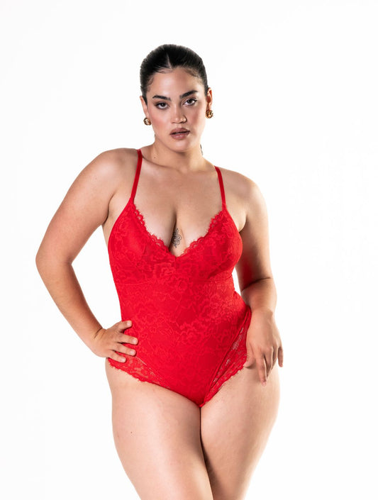 Spitzen-Shapewear-Body