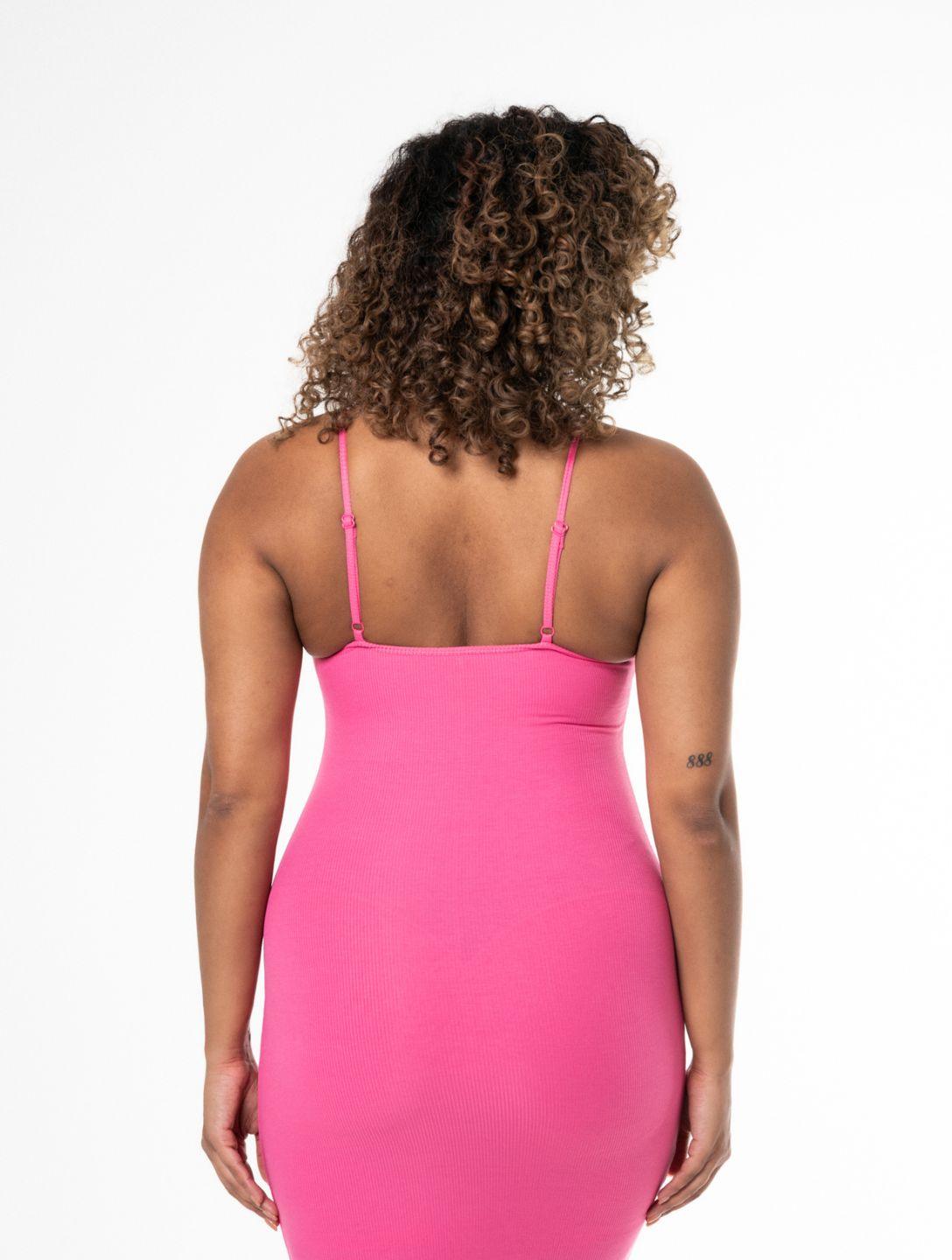 Figurformendes Slip-Maxikleid